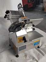 Trancheuse à viande congelée entièrement automatique Horus HR-12, machine à trancher le mouton congelé électrique pour usage commercial