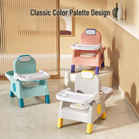 Chaise à bascule amusante VSUCH pour enfants avec plateau repas, lit de bain multifonctionnel et chaise haute pour des moments repas heureux