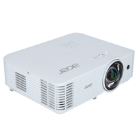 Projecteur Acer S1386WH DLP WXGA 1280x800 3600 lumens ANSI à courte focale 4K pour les entreprises, l'éducation et le home cinéma