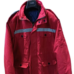 Combinaison de travail en coton imperméable et anti-huile ESD pour la construction et l'atelier mécanique, vêtements de protection de sécurité - Product Image 1