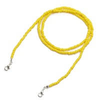 40 types de chaînes à lunettes perlées pour femmes et filles, cordon de maintien pour lunettes de soleil autour du cou, support de lunettes en acrylique