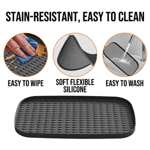 Heat Resistant Silicone Mat Compatible for Ninja AF400 AF451 DZ401 Multifunctional Air Fryer Storage Pad Kitchen Counter Protect - Product Image 2