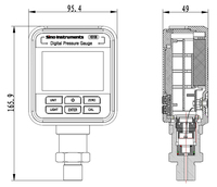 HS108 Digital Pressure Gauge