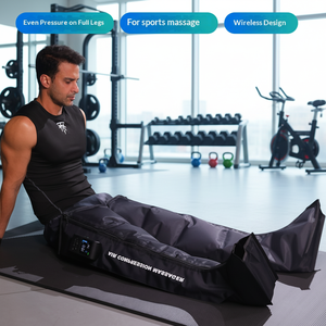 Massaggiatore per Gambe a Compressione d'Aria Wireless a Sei Camere, per Polpacci e Piedi, Recupero Sportivo e Rilassamento Muscolare - Product Image 2