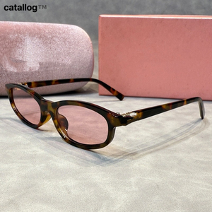 Gafas de Sol Ovaladas de Diseño Unisex de Alta Gama, Modelo <span class=keywords><strong>Mu</strong></span> 5520, Montura de PC, Estilo Retro Ojo de Gato, Anti-luz Azul, UV400, Logotipo Personalizado, OEM, ODM - Product Image 5