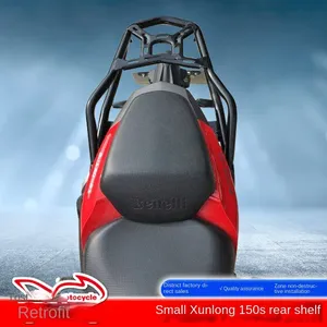 Étagère arrière universelle en acier inoxydable et plastique pour Xunlong 150S et Benelli BJ150-31, petit porte-bagages arrière, boîte à bagages - Product Image 5
