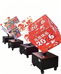 <span class=keywords><strong>Cubo</strong></span> LED Publicitario P1.8 640*640mm Resistente a la Intemperie, <span class=keywords><strong>Cubo</strong></span> LED <span class=keywords><strong>Rubik</strong></span> de 6 Caras Giratorias para Publicidad Exterior Comercial - Product Image 4