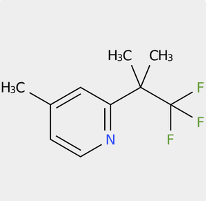 4-Methyl-2-(11,1-Trifluoro-2-Methylpropan-2-Yl)Pyridine Powder CAS1378865-93-0 <b>Syntheses</b> Material Intermediates 95% Purity - Product Image 2