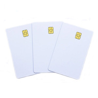 Sle5542 Chip Weiße PVC-Kontaktchip 4442 Blanko Kontaktlose Tintenstrahl-Druckfähige Smartcard