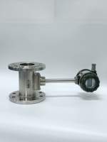Débitmètre vortex Anjun DN150 441-2835 M3/h PN1.6MPa pour gaz naturel, antidéflagrant, sortie HART 4-20mA