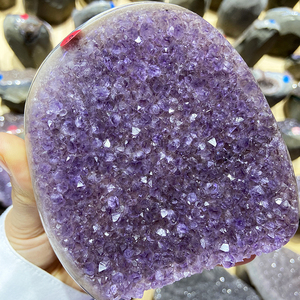 Cluster di ametista naturale all'ingrosso <span class=keywords><strong>pietre</strong></span> curative druse viola cristallo vari cluster di cristallo minerale per geomancy del <span class=keywords><strong>negozio</strong></span> - Product Image 4