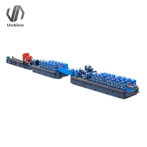 Yüksek kaliteli otomatik tüp yuvarlak/kare/dikdörtgen galvanizli çelik 19-76mm yüksek frekans ERW kaynak boru yapma makineleri - Product Image 1