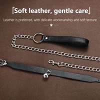 Collier ras du cou avec petite cloche Flirt SM Bondage Sex Toy pour adultes pour couples