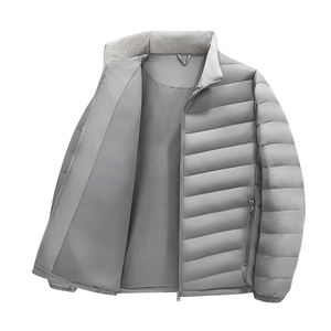 เสื้อแจ็คเก็ตดาวน์คอตั้งผู้ชายรุ่นใหม่ปี 2026 - เสื้อพัฟเฟอร์ทันสมัย ให้ความอบอุ่น พร้อมกระดุมสีพื้น - Product Image 5