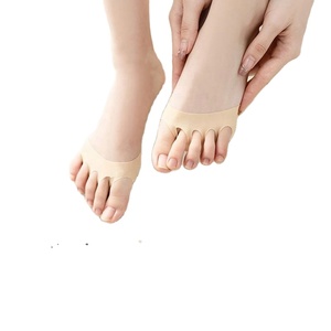 Zapatos de Tacón Alto con Punta Abierta para Mujer, Venta al Por Mayor, con Calcetines Invisibles Antideslizantes, Almohadillas para la Mitad del Antepié y Almohadillas para los Dedos - Product Image 1