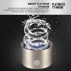 Generatore di bottiglie d'acqua a idrogeno portatile ricaricabile 800ppb SPE/PEM per uso esterno e auto - Product Image 5