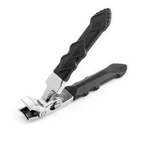 Cortauñas Profesionales de Acero Inoxidable, Ligeras, Portátiles, Reutilizables, para Personas Mayores, con Cabeza Ancha y Angulada, Cóncava - Product Image 1
