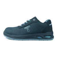 Chaussures de sécurité unisexes, tige en tissu Tek, semelle intermédiaire anti-perforation, doublure en maille respirante, semelle extérieure en PU, chaussures de sécurité basses