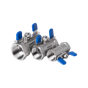 304/316สแตนเลสสตีลวาล์วหนึ่งชิ้นทนทานต่อการกัดกร่อนด้ามจับน้ำประปา<span class=keywords><strong>4</strong></span> 6เฟน1นิ้วเครื่องมือฮาร์ดแวร์ DN15 - Product Image 5