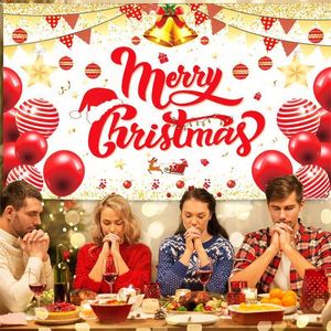 Wholesale Print Merry Christmas Snowman Reindeer Gifts <b>Flags</b> 3X5 Ft Outdoor Banner Polyester Durable - Product Image 2