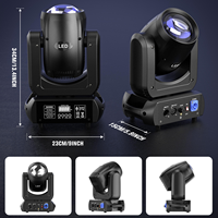 YSH 150W RGBW LED pour éclairage avec contrôle DMX 12 canaux, stroboscope puissant pour scène/fête/KTV/bar