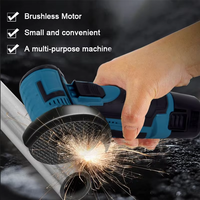 Mini meuleuse d'angle rechargeable sans fil, outil électrique sans balais pour le polissage à la maison