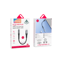 Onneday personnalisé ODA03 changeur de voix de téléphone USB C vers adaptateur audio 3.5mm processeur de karaoké DSP