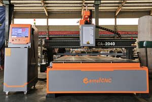 เครื่อ<span class=keywords><strong>ง</strong></span>แกะสลักไม้ 3 มิติ คุณภาพสู<span class=keywords><strong>ง</strong></span> ขายดี รุ่น CA2040 พร้อมระบบเปลี่ยนหัวเครื่องอัตโ<span class=keywords><strong>น</strong></span>มัติ Atc Cnc Router สำหรับ<span class=keywords><strong>ง</strong></span>านไม้ - Product Image 2