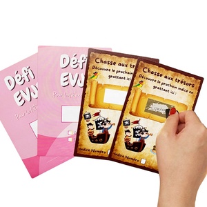 Biglietti Gratta e Vinci Personalizzati per Feste, Giochi, Coupon Fai-da-te, Biglietti di Ringraziamento Aziendali, Promozioni - Product Image 1