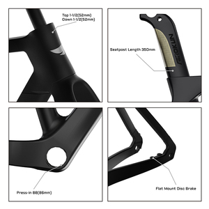 Đầy Đủ <span class=keywords><strong>Carbon</strong></span> Xe Đạp Khung Sợi <span class=keywords><strong>Carbon</strong></span> Xe Đạp Khung Xe Đạp Xe Đạp Khung Cho Xe Đạp Đường - Product Image 4