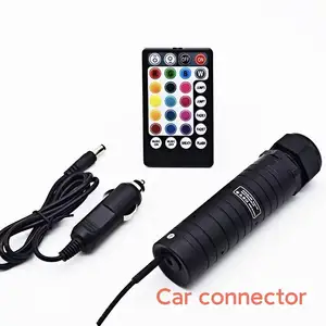 6W Bluetooth App בקרת RGBW LED סיבים אופטי אור מנוע עם מוסיקה מצב