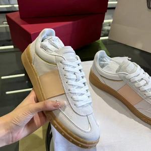 Zapatos de Plataforma con Cordones y Diseño a Cuadros, de Cuero Genuino de Marca Original, para Caminar, Casuales, Modernos, Transpirables - Product Image 3