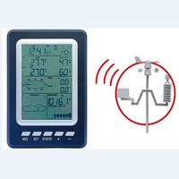 WS-1030 multifonctionnel solaire accueil station météo prévisions machine sans fil thermomètre et hygromètre professionnel ins