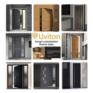 <span class=keywords><strong>Porte</strong></span> <span class=keywords><strong>d</strong></span>'<span class=keywords><strong>entrée</strong></span> pivotante de villa moderne, portes <span class=keywords><strong>d</strong></span>'<span class=keywords><strong>entrée</strong></span> extra-hautes pour les maisons, portes <span class=keywords><strong>d</strong></span>'<span class=keywords><strong>entrée</strong></span> en aluminium, antivol, imperméables, résistantes à l'humidité - Product Image 3