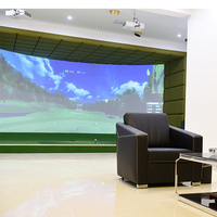 Simulador de Golf 3D para interior, sistema de entrenamiento profesional, a un precio excelente