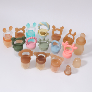 <span class=keywords><strong>Sucette</strong></span> pour bébé en silicone pour fruits et aliments avec moule, mini congélateur, sans BPA, en forme de lapin, pour fruits frais - Product Image 4