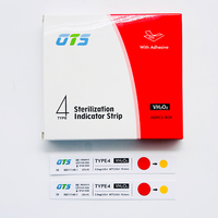Tira Indicadora de Plasma Autoadhesiva para Esterilización de Monitores