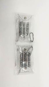 Monedero Transparente Mini de PVC con Botón a Presión y Llavero, Cartera Pequeña y Bolsa Porta Tarjetas Cuadrada, Precio de Fábrica - Product Image 5