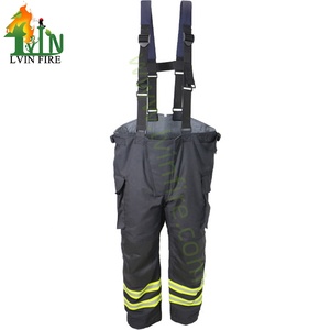 Combinaison de pompier EN469, uniforme de pompier structurel certifié ISO, équipement de protection NOMEXIIIA, vente directe d'usine, tunique de pompier OEM, vêtements - Product Image 4