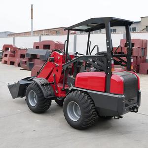 Gratis pengiriman H180 roda teleskopik pemuat 4wd Boom kompak roda teleskopik kecil pemuat roda pertanian pemuat teleskopik - Product Image 5