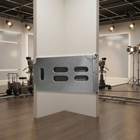 Haut-parleur Line Array externe à trois voies de performance professionnelle de grande envergure, série LS3 MRL, avec aimant néodyme, 8 Ohm 250W, enceinte en bois LF