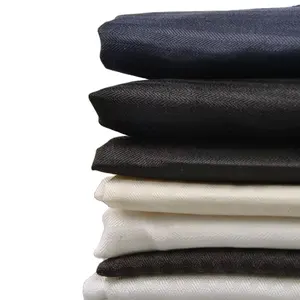 Factory price Yarn Dyed 250D 100% Polyester Gabardine Minimatt Fabric Workwear Jacket Fabric