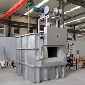 Molde de lingote Gas combustible 300KG 500KG 1000KG 2000KG chatarra de aluminio UBC lata fundición Gas horno de fusión crisol olla - Product Image 1