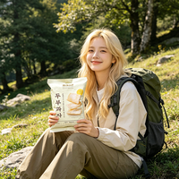 Sachet coussin en MOPP, VMPET, CPP résistant à la graisse pour snacks de tofu frit, avec fermeture durable, logo personnalisé, pour emballage de chips de pommes de terre