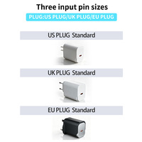 Pengisi Daya Cepat 120W PD Port Tipe-C untuk Ponsel Laptop Penawaran Khusus Ponsel-Kotak Hadiah Colokan UK/EU/US Bahan Tahan Api PC
