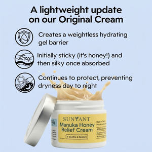 <span class=keywords><strong>Crema</strong></span> Lenitiva al Miele di Manuka - <span class=keywords><strong>Crema</strong></span> Idratante Profonda per Eczema con Avena Colloidale - Sollievo Istantaneo al Miele di Manuka per Pelle Secca e Pruriginosa - Product Image 3