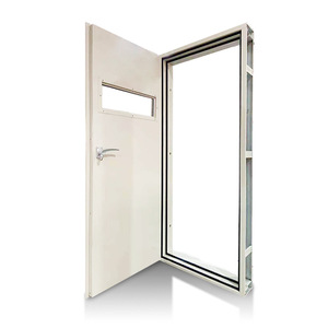 Puerta de vidrio insonorizada de acero para sala de piano de estudio KTV Bar moderna excelente para grabar entornos silenciosos supermercados hoteles - Product Image 3
