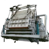 Fourneau de fusion d'aluminium de type inclinable, fourneau inclinable pour le processus de fusion et de raffinage des alliages d'aluminium