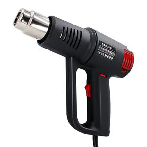 Pistola de calor Bailiwei B300 2000W con temperatura ajustable, pistola de aire caliente eléctrica con cable para tintado de ventanas de automóviles - Product Image 2