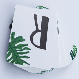 Tarjetas Flash de sensaciones personalizadas para niños pequeños, tarjetas flash educativas de aprendizaje, impresión para niños, venta al por mayor - Product Image 3